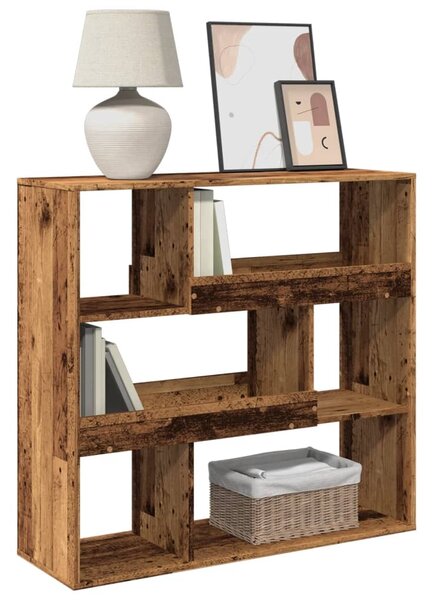 Dělicí stěna old wood 100 x 33 x 94,5 cm kompozitní dřevo 3309481