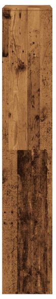 Dělicí stěna old wood 100 x 33 x 187,5 cm kompozitní dřevo 3309508
