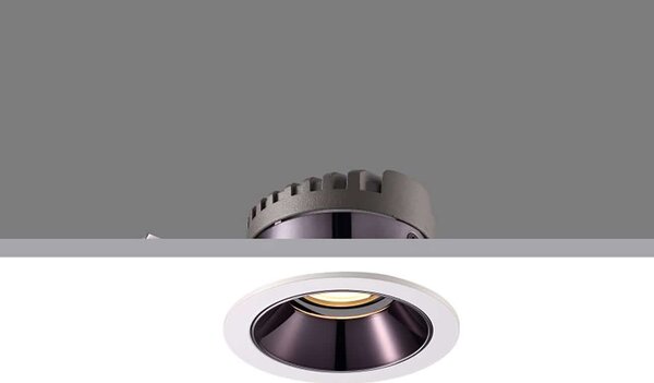 Superslim Spotlight LED zápustné kulaté svítidlo Ra90 ⌀ 63mm - 5W