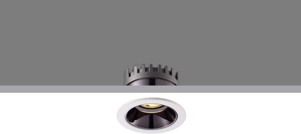 Superslim Spotlight LED zápustné kulaté svítidlo Ra90 ⌀ 63mm - 5W