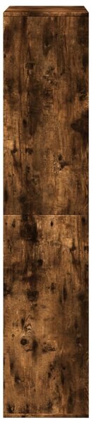 Dělicí stěna kouřový dub 100 x 33 x 156,5 cm kompozitní dřevo 3309496