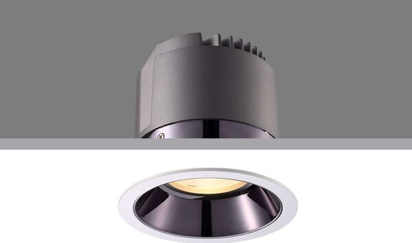 Spotlight LED zápustné kulaté svítidlo Ra90 ⌀ 63mm - 5W