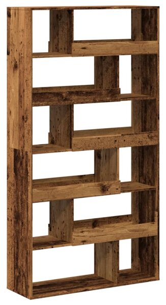 Dělicí stěna old wood 100 x 33 x 187,5 cm kompozitní dřevo 3309508