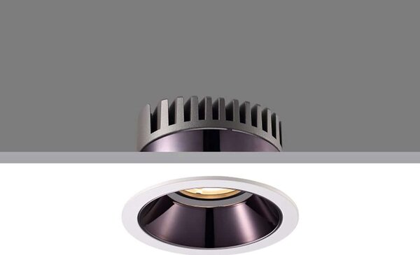 Superslim Spotlight LED zápustné kulaté svítidlo Ra90 ⌀ 63mm - 5W