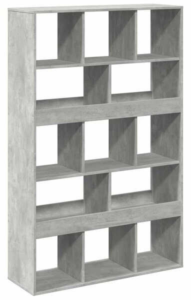Dělicí stěna betonově šedá 100 x 33 x 156,5 cm kompozitní dřevo 3309531