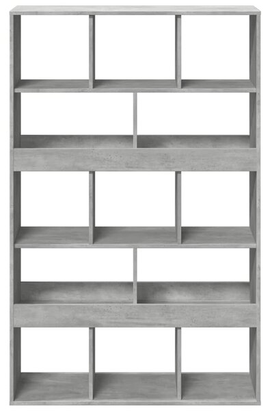 Dělicí stěna betonově šedá 100 x 33 x 156,5 cm kompozitní dřevo 3309531