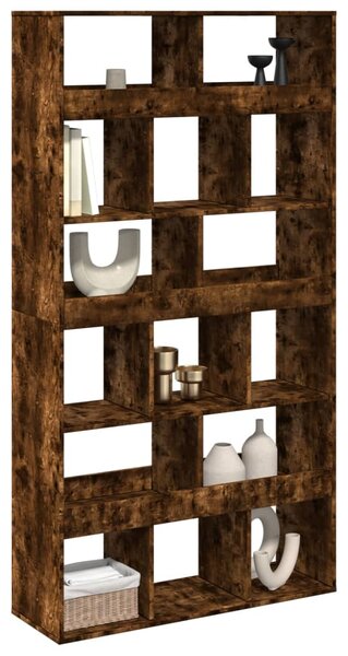 Dělicí stěna kouřový dub 100 x 33 x 187,5 cm kompozitní dřevo 3309541