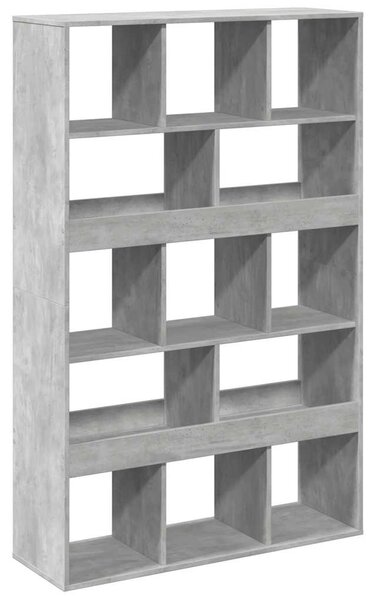 Dělicí stěna betonově šedá 100 x 33 x 156,5 cm kompozitní dřevo 3309531