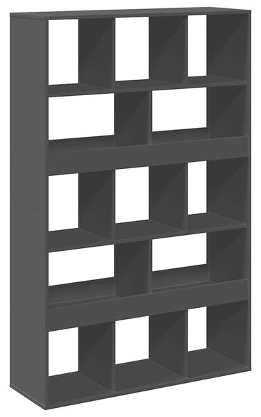 Dělicí stěna černá 100 x 33 x 156,5 cm kompozitní dřevo 3309529