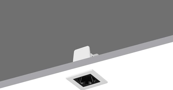 Spotlight Deep LED čtvercové zápustné svítidlo 76mm - 8W