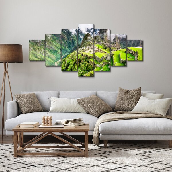 Obraz - Machu Picchu (210x100 cm)