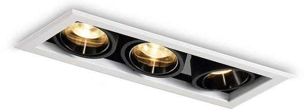 Grille Spotlight LED zápustné svítidlo natáčecí Duo - 10W
