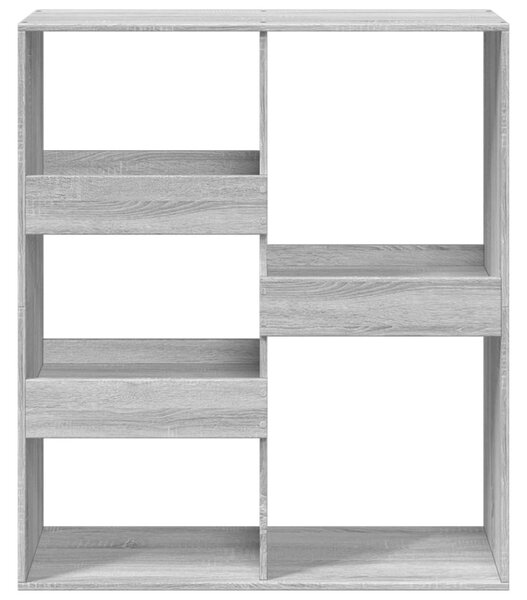 Dělicí stěna šedá sonoma 100 x 33 x 115 cm kompozitní dřevo 3309551