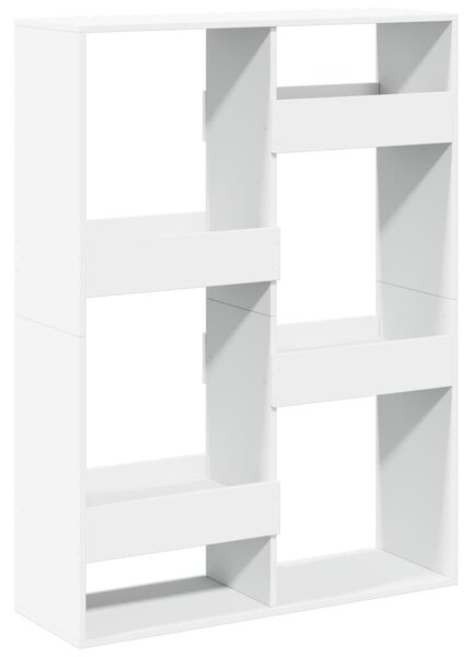 Dělicí stěna bílá 100 x 33 x 135 cm kompozitní dřevo 3309555