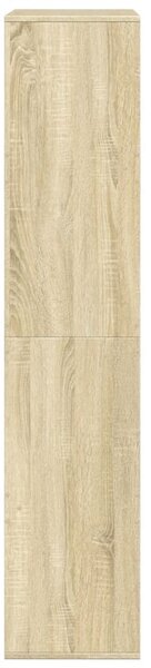 Dělicí stěna dub sonoma 100 x 33 x 155,5 cm kompozitní dřevo 3309566