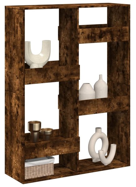 Dělící stěna kouřový dub 100 x 33 x 135 cm kompozitní dřevo 3309559