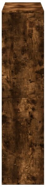Dělící stěna kouřový dub 100 x 33 x 135 cm kompozitní dřevo 3309559