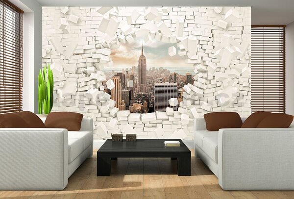 Vliesové fototapety, rozměr 416 cm x 254 cm, 3D New York, IMPOL TRADE 2720 VEXXXL