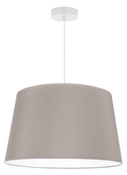 Závěsné svítidlo Gaja, 1x béžové textilní stínítko, (fi 44cm), w