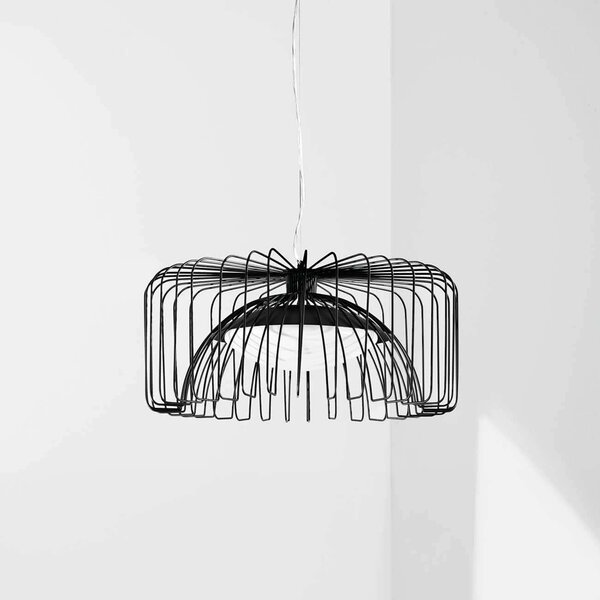Faneurope Cougar LED závěsné drátěné svítidlo Černá