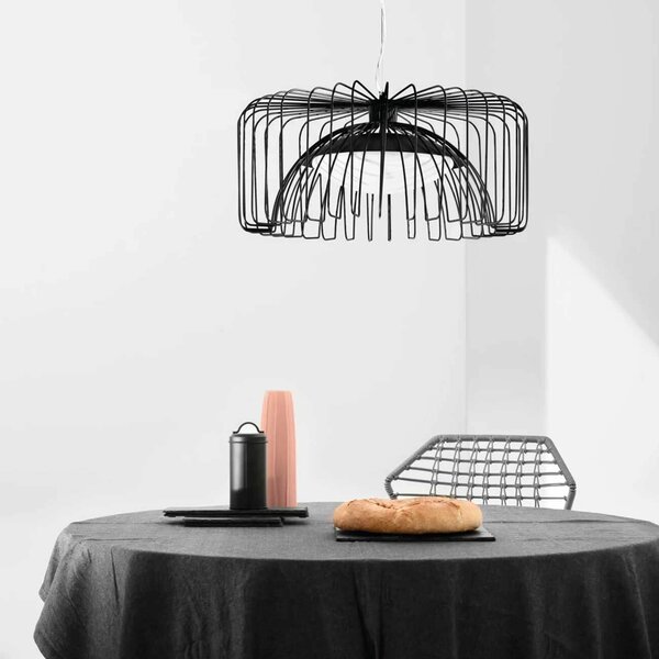 Faneurope Cougar LED závěsné drátěné svítidlo Černá