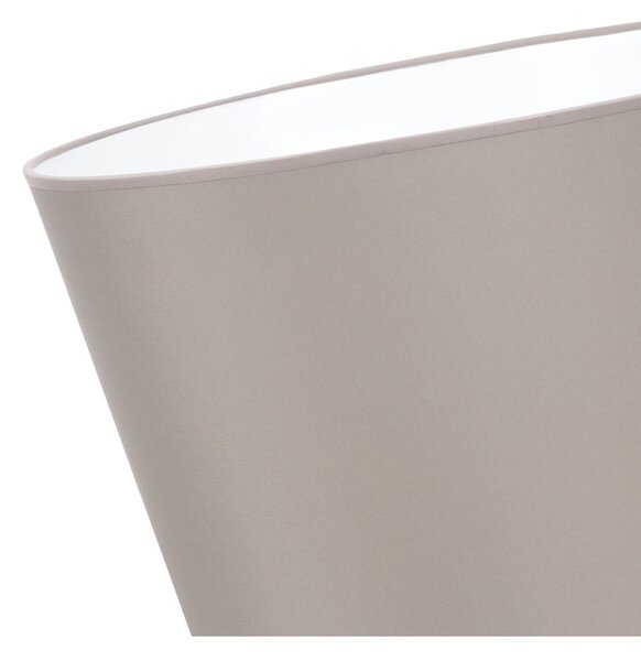 Závěsné svítidlo Gaja, 1x béžové textilní stínítko, (fi 44cm), b