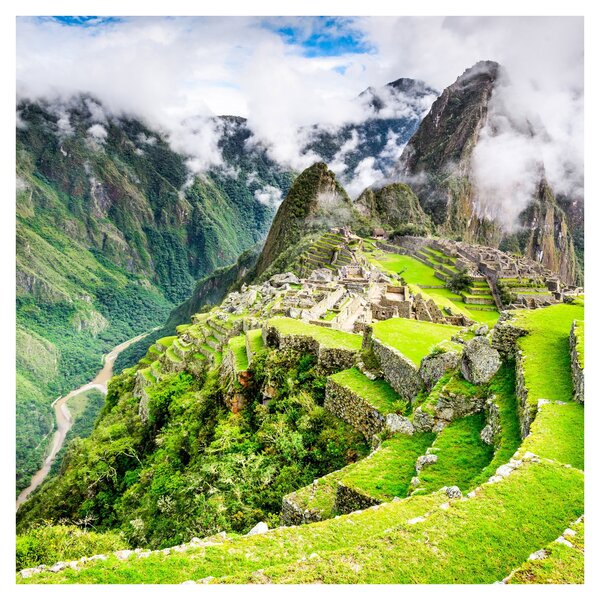 Obraz - Machu Picchu (30x30 cm)