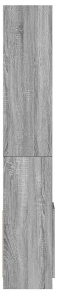 Skříň highboard šedá sonoma 92 x 33 x 180 cm kompozitní dřevo 3309623