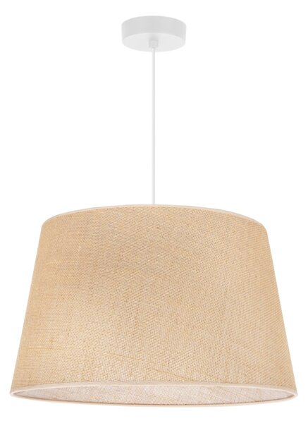 Závěsné svítidlo Juta, 1x jutové stínítko, (fi 44cm), w
