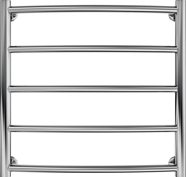 Koupelnový žebříkový radiátor CLASSIC 102W/230V 50x53 cm nerez/lesklý chrom