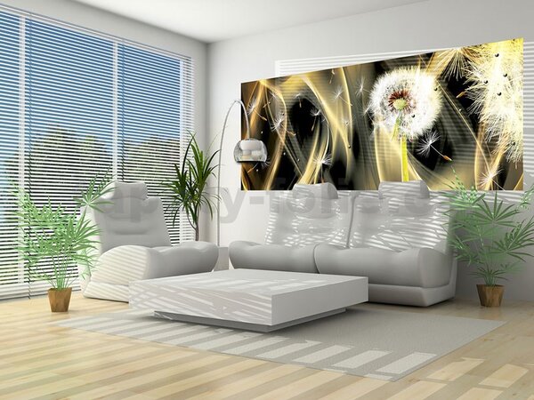 Vliesové fototapety, rozměr 250 cm x 104 cm, pampeliška, IMPOL TRADE 2601 VEP