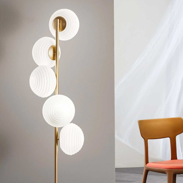 Faneurope Ripple E27 stojací svítidlo lampa Černá