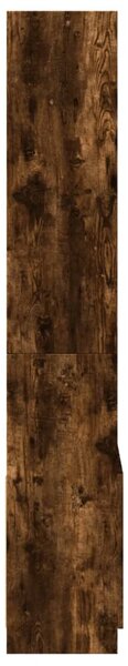 Skříň highboard kouřový dub 63 x 33 x 180 cm kompozitní dřevo 3309604