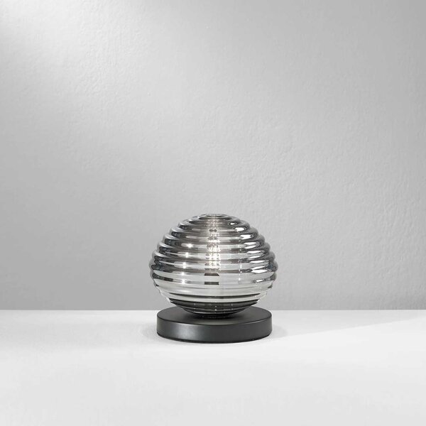 Faneurope Ripple E27 stolní svítidlo lampa Ø320cmČerná