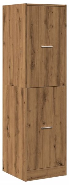 Skříňka na léky dub artisan 40 x 41 x 144,5 cm kompozitní dřevo 3309644