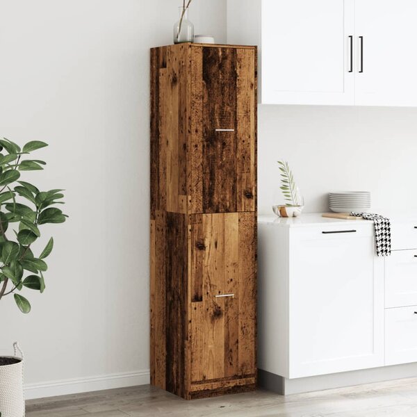 Skříňka na léky old wood 40 x 41 x 174,5 cm kompozitní dřevo 3309652