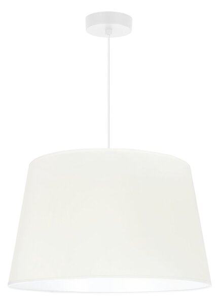 Závěsné svítidlo Gaja, 1x krémové textilní stínítko, (fi 44cm), w