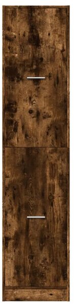 Skříňka na léky kouřový dub 40 x 41 x 174,5 cm kompozitní dřevo 3309649
