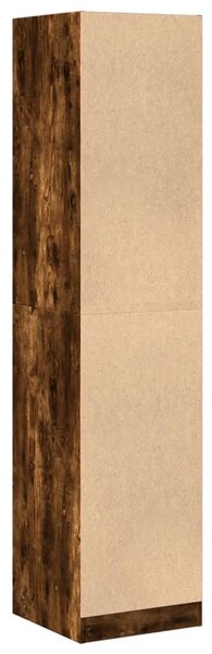 Skříňka na léky kouřový dub 40 x 41 x 174,5 cm kompozitní dřevo 3309649