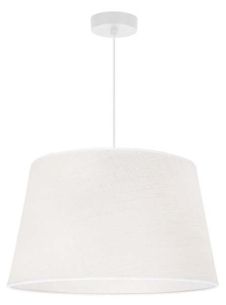 Závěsné svítidlo Juta, 1x bílé jutové stínítko, (fi 44cm), w