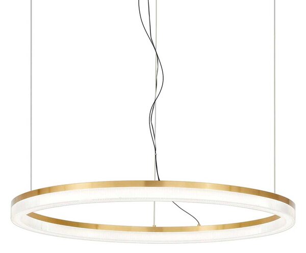 Ideal lux Crown LED kruhové závěsné svítidlo ⌀40cmBílá