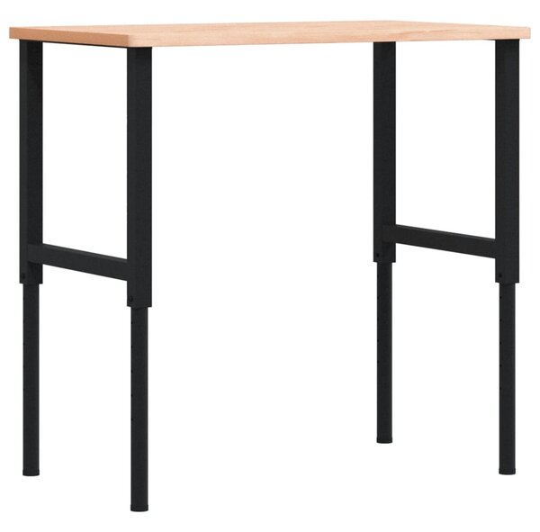 Pracovní stůl 100 x 60 x (71,5–98) cm masivní buk obdélníkový 3309682