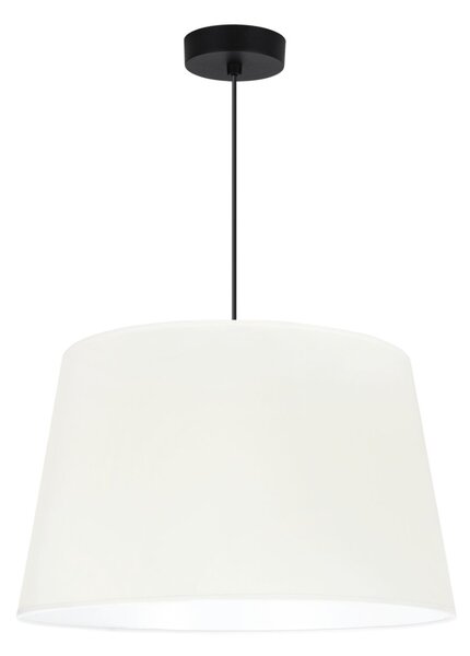 Závěsné svítidlo Gaja, 1x krémové textilní stínítko, (fi 44cm), b