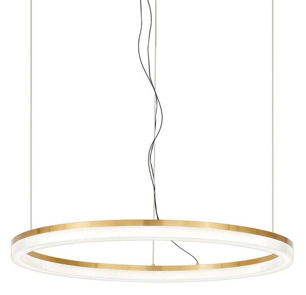Ideal lux Crown LED kruhové závěsné svítidlo ⌀40cmBílá