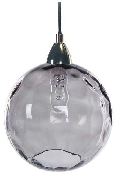 Závěsná lampa PABELLON Sklo Modrá