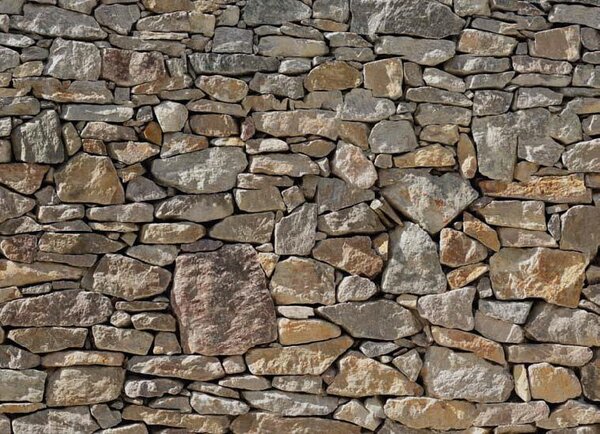 Fototapeta kamenná zeď, rozměr 368 cm x 254 cm, fototapety Komar 8-727