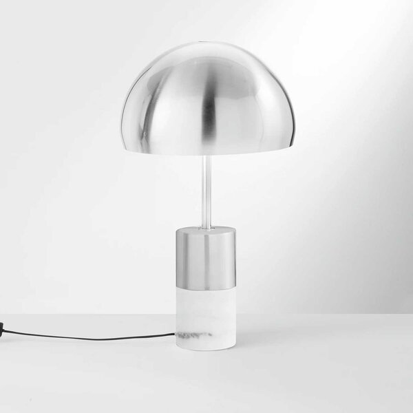 Faneurope Igea E14 stolní svítidlo lampa mramorová Stříbrná