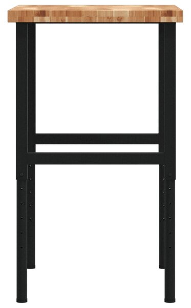 Pracovní stůl 80 x 60 x (73–99,5) cm masivní akácie obdélníkový 3309692