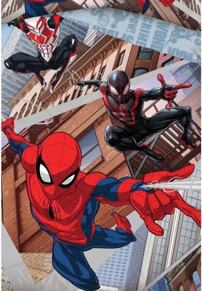 Carbotex povlečení bavlna Spider-Man Pavoučí Síla 140x200, 70x90 cm