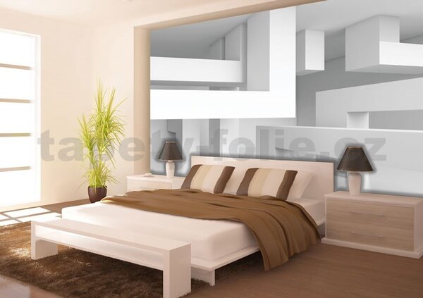 Fototapety, rozměr 368 cm x 254 cm, 3D abstraktní vzor, IMPOL TRADE 2145 P8